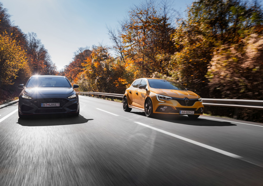 Renault Megane R.S. Ultime and Hyundai i30 N